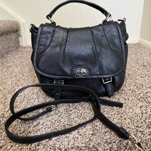 Coach Madison Annabelle black crossbody bag